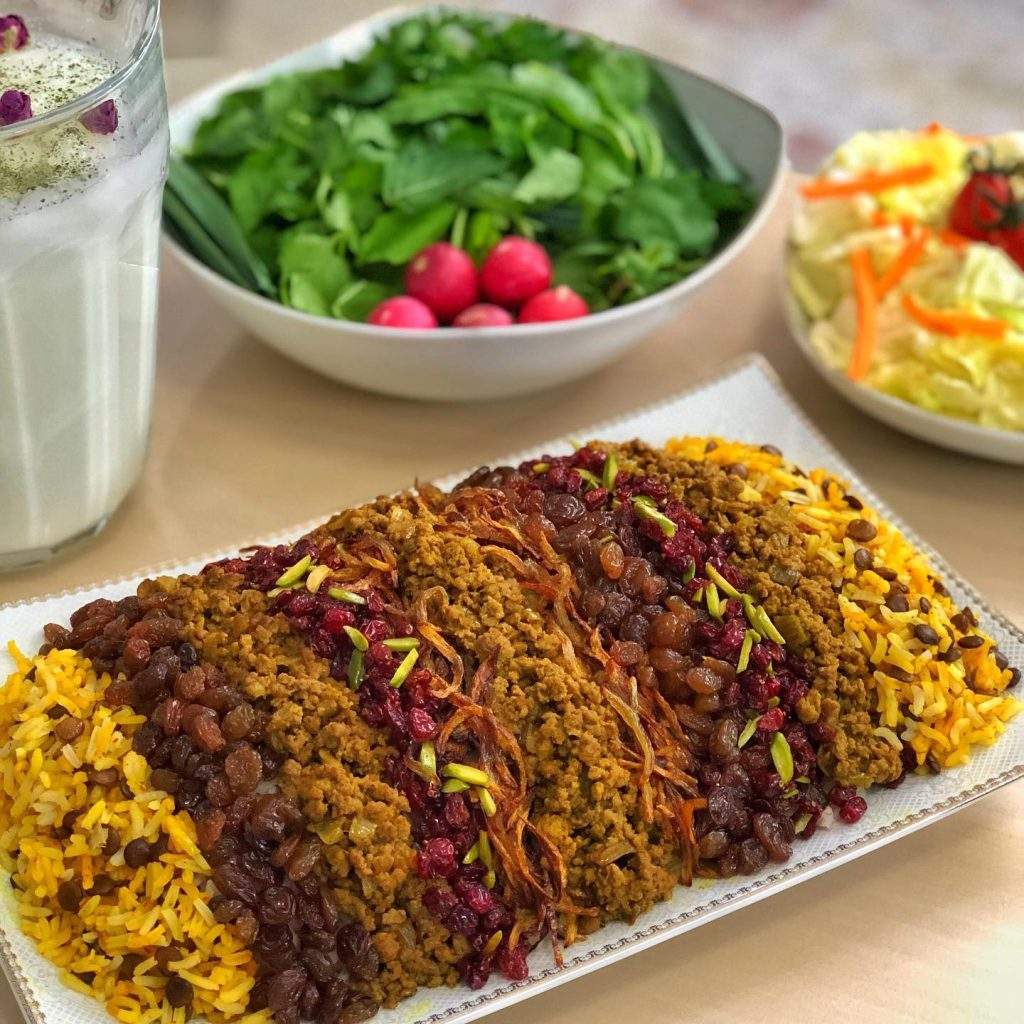 طرز تهیه عدس پلو مجلسی