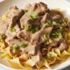 Russian beef stroganoff