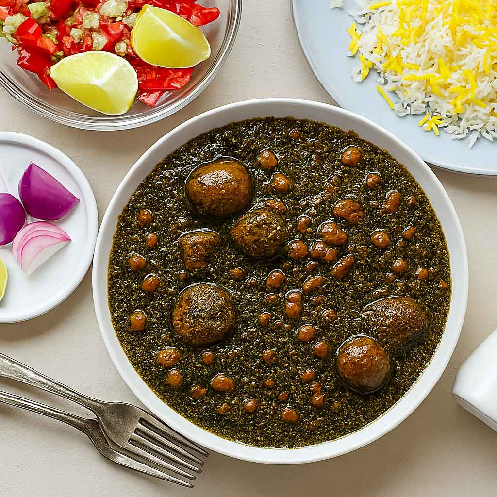 طرز تهیه قورمه سبزی