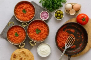 طرز تهیه املت با رب گوجه