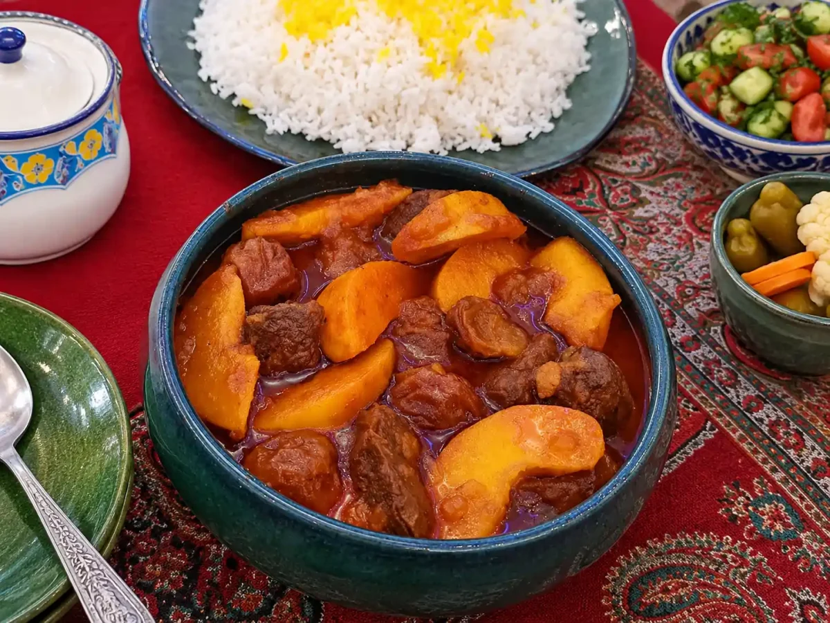 quince stew recipe